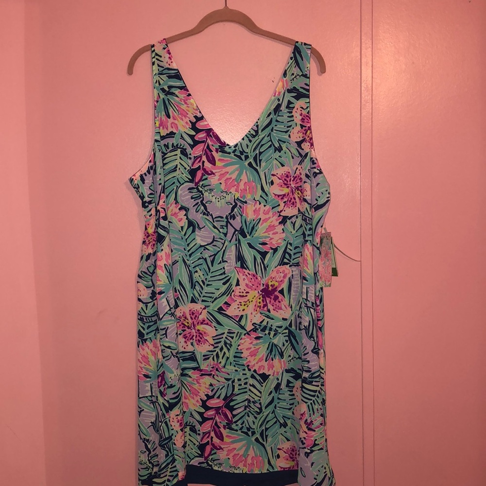 Lilly Pulitzer Florin sleeveless v-neck dress
